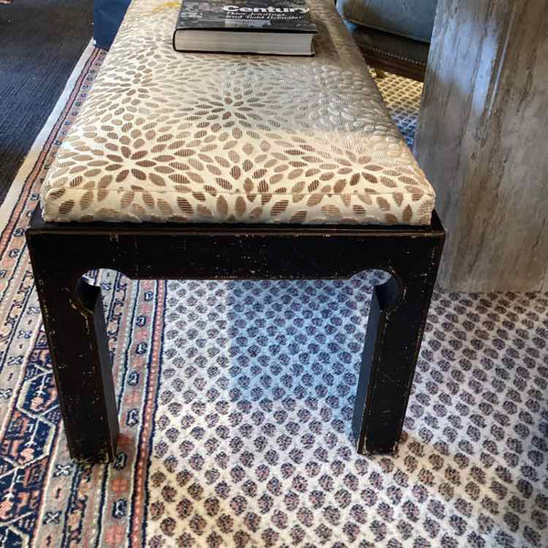 "As Is" Baker Black Bench