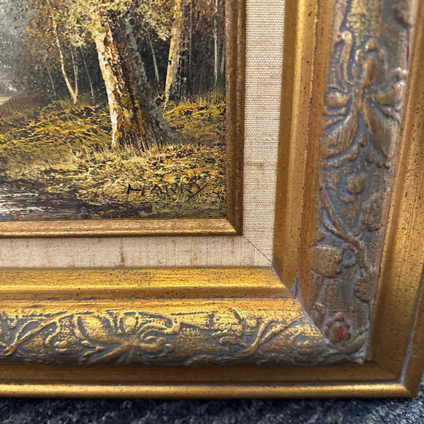 Oil Painting - Mountain Scene
