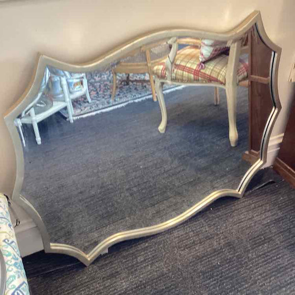 Brushed Nickel Mirror