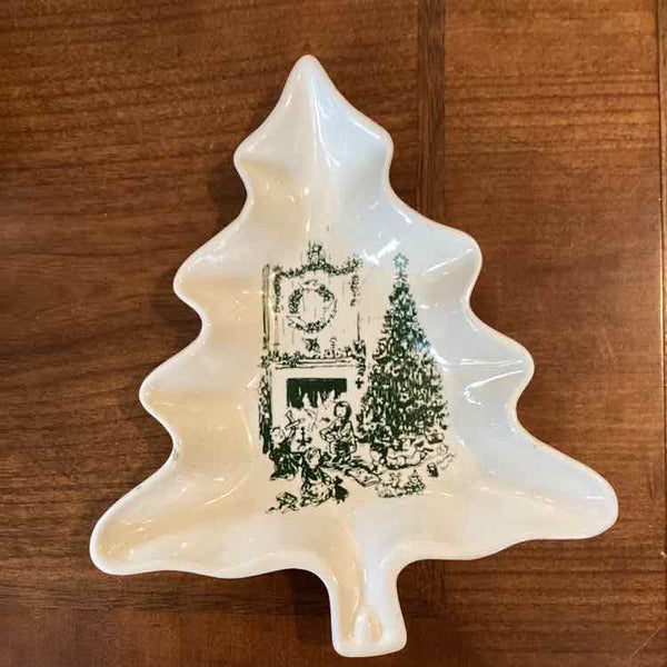 Marshall Field Christmas Tree Dish