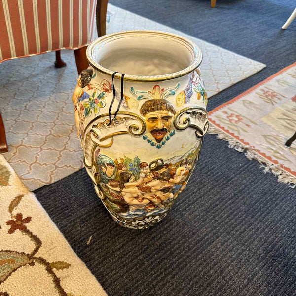 Large Capodimonte Vase