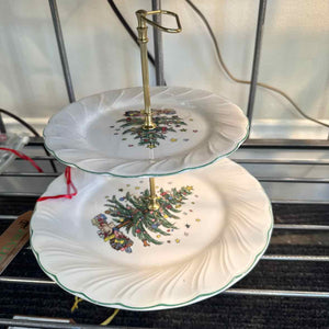 Two Tier Serving Piece