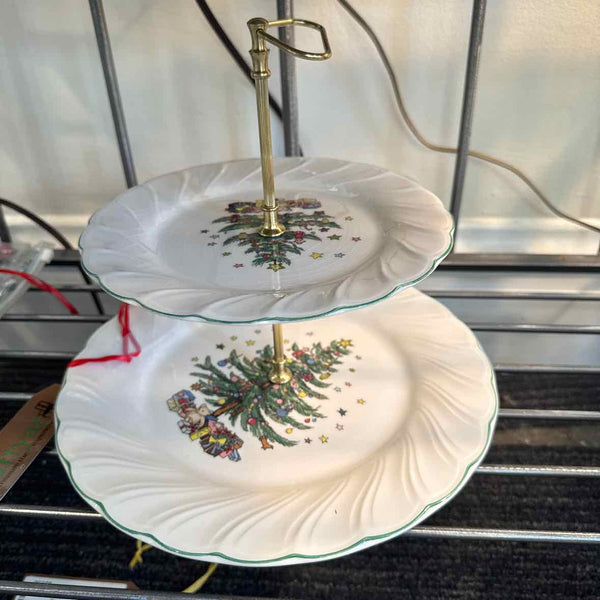 Two Tier Serving Piece