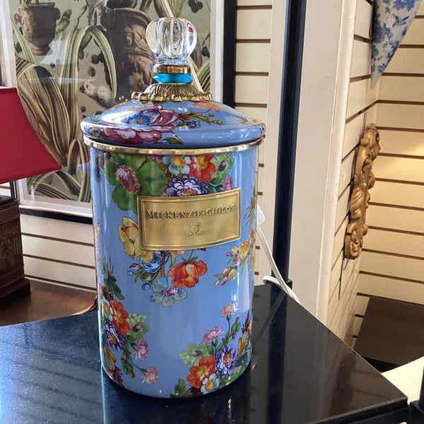 Three Mackenzie-Childs Canisters