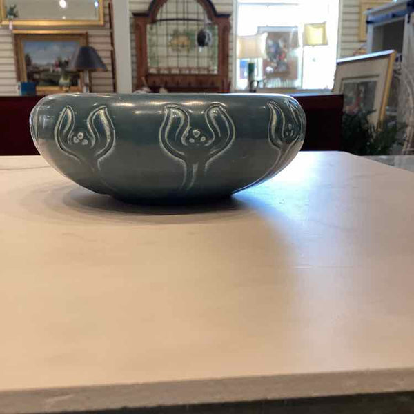 Rookwood Low Blue Bowl