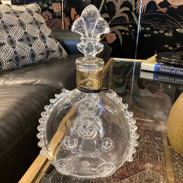 Baccarat Decanter With Red Leather Box