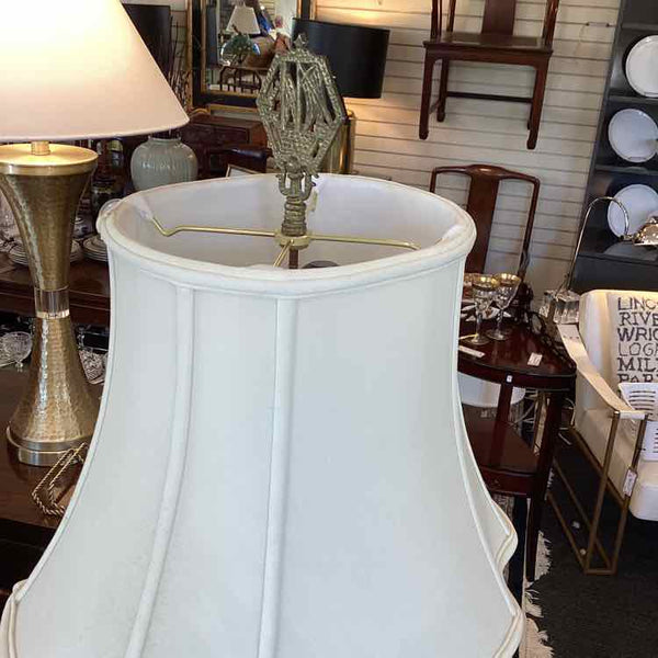 Brass & Marble Floor Lamp