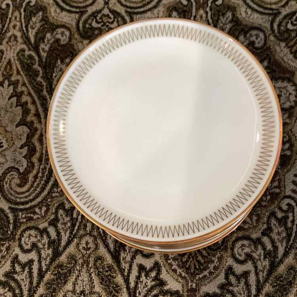 12 Mid-Century Appetizer/Bread Plates