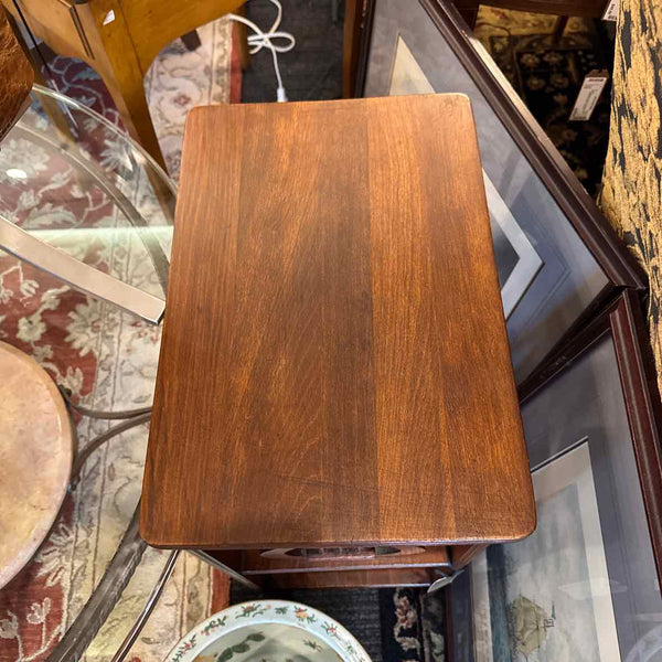 "As Is" Wood Side Table