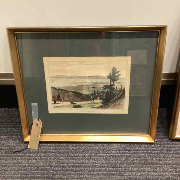 Poole, Dorsetshire Framed Engraving