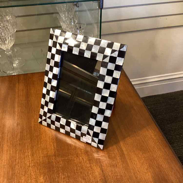 Checkered Mother Of Pearl Frame