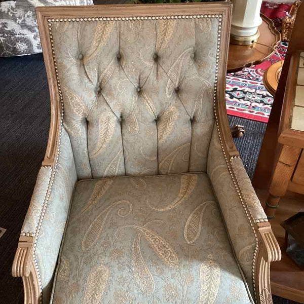 Cambridge Collection NC Green Leaf Chair