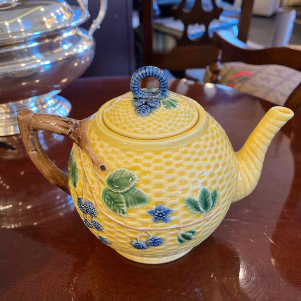 Tiffany Floral Teapot, Cream, Sugar