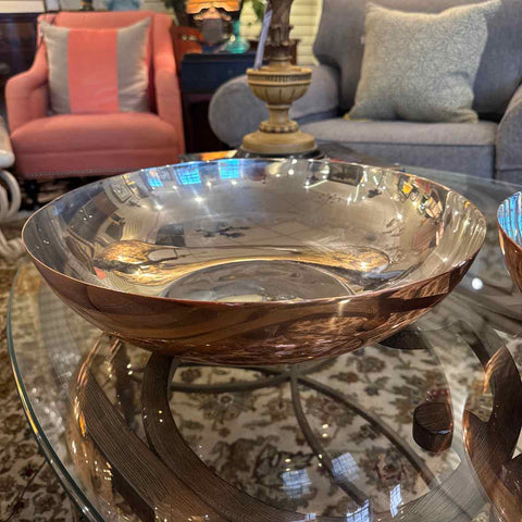 Nickel And Copper Bowl
