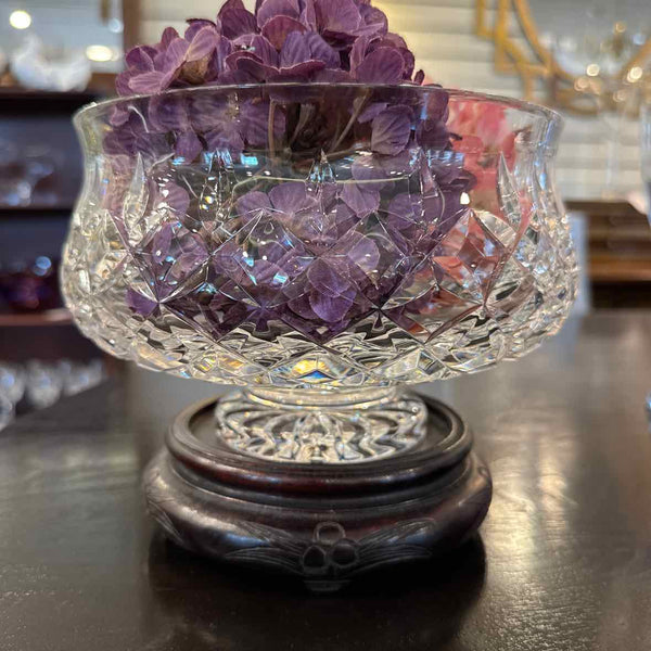Waterford Bowl on Stand