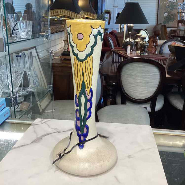 Creamique de Bruxelles Trumpet Vase
