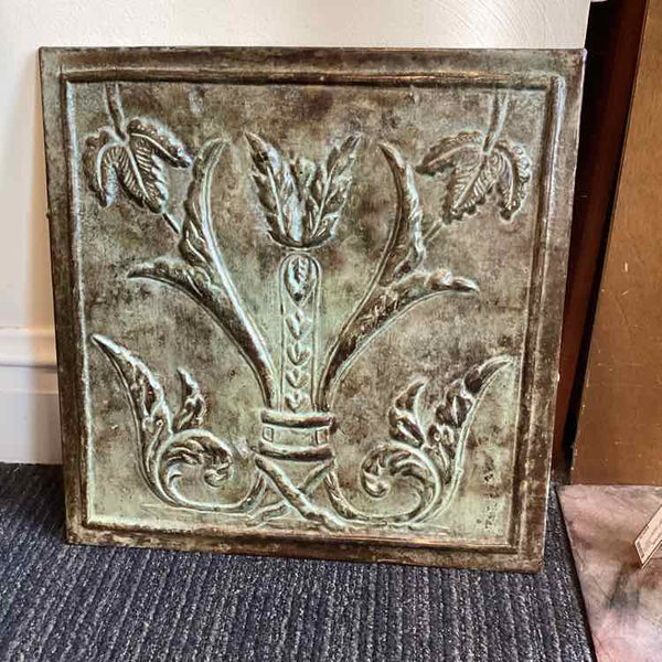 Square Metal Wall Plaque