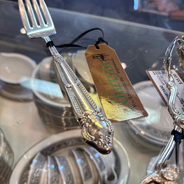 Sterling Silver Handle Serving Fork