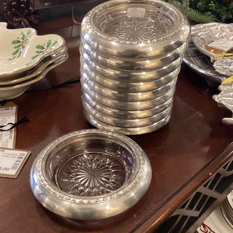 10 Sterling Edge Coasters