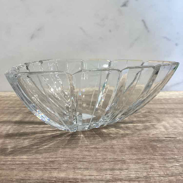 Crystal Triangular Candy Bowl