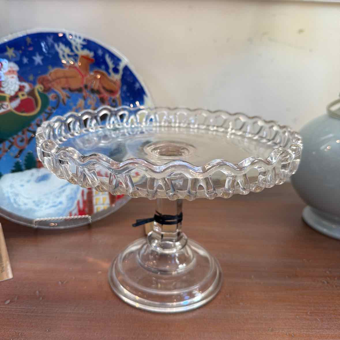 Glass Cake Plate