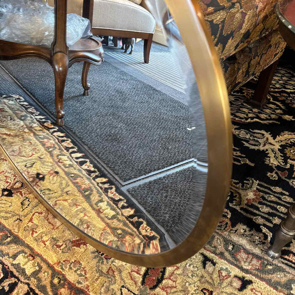 Pottery Barn Oval Beveled Mirror