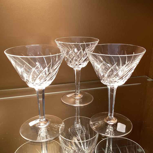 6 Crystal Liquor Glasses