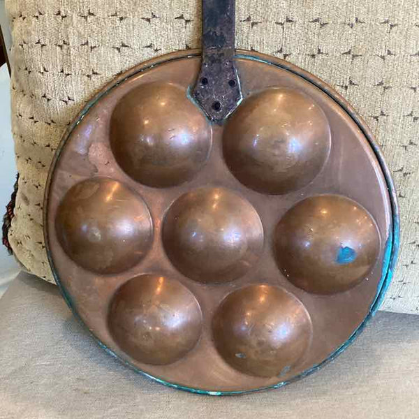 Vintage Copper Egg Poacher