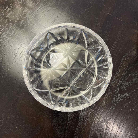 Round Crystal Dish