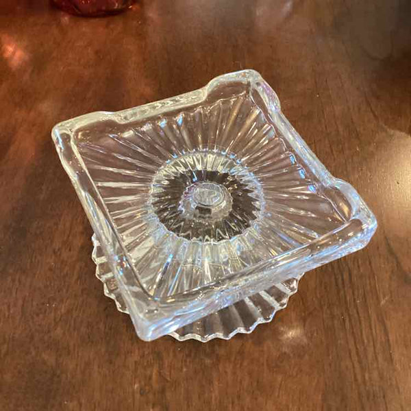 Square Glass Candle Holder