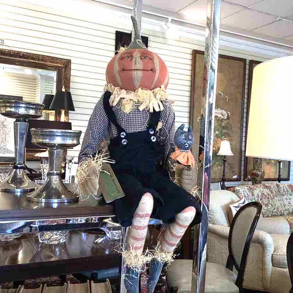 Cloth Pumpkin "Engaged" Couple