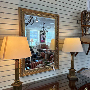 Gold Beveled Mirror