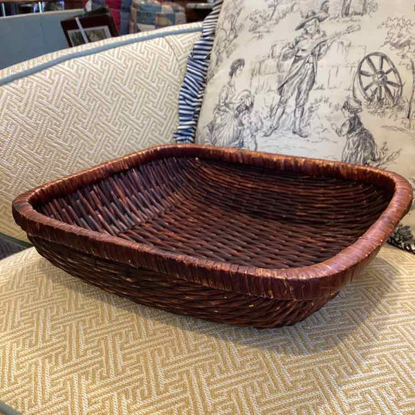 Woven Japanese Shallow Basket