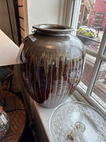 Ceramic Drip Glaze Vase