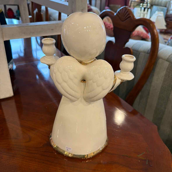 Ceramic Angel Candleholder