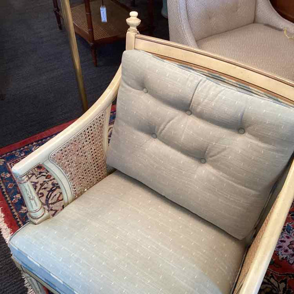 "As Is" Side Chair With Caned Sides