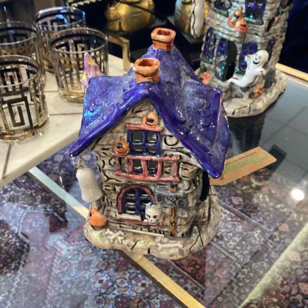 Ceramic Haunted House (Votive)