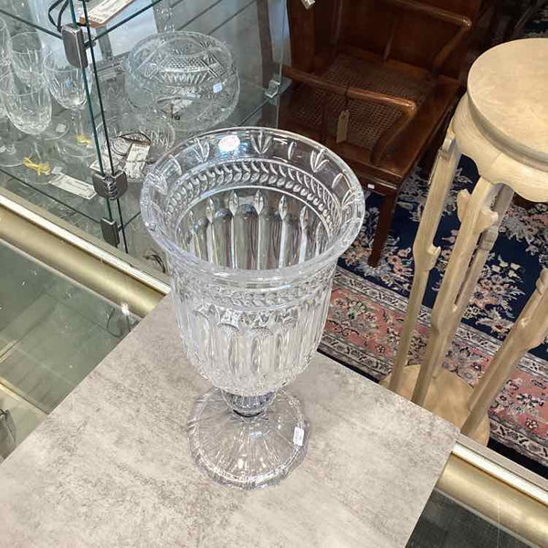 Crystal Pedestal Vase