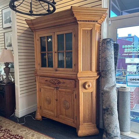 Late 18th C Antique Pine Cabinet