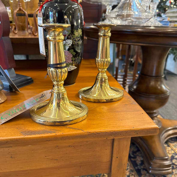 Pair of Brass  Candlesticks