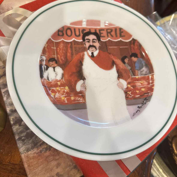 Set of 5 Italian Plates