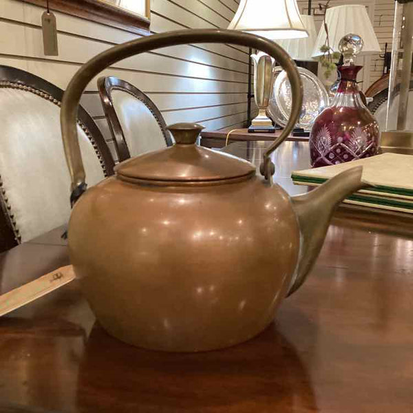 Vintage Copper Tea Kettle