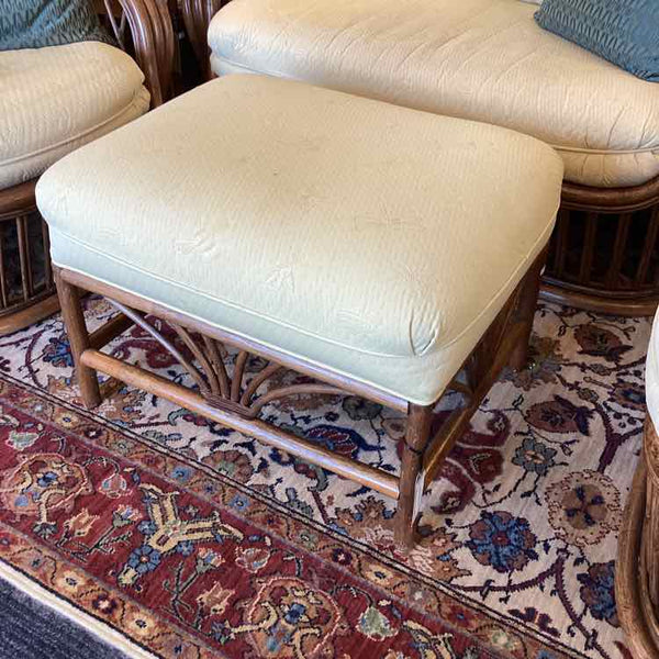 Rattan Ottoman