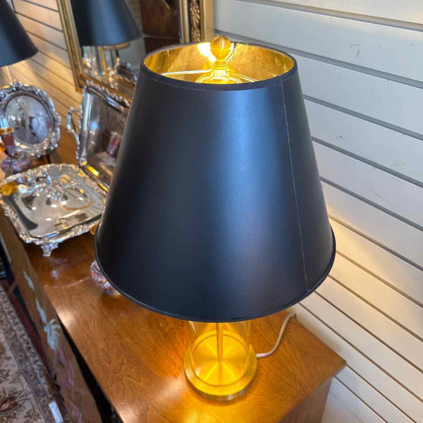 Pair of Ralph Lauren Glass Lamps
