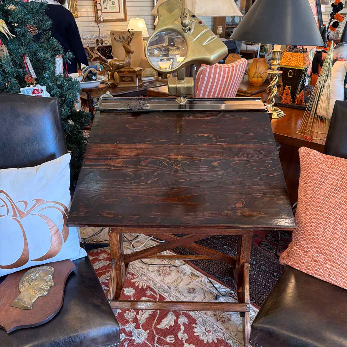 Drafting Table with Mag Light