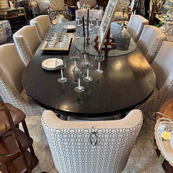 Custom Dining Table and 8 Chairs
