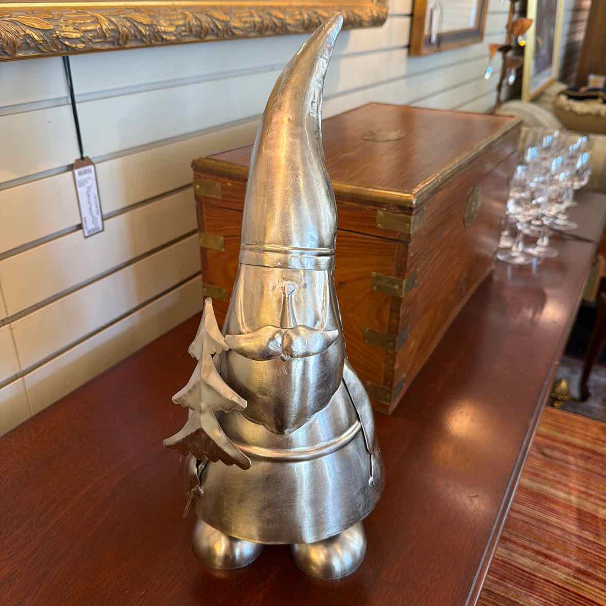 Metal Christmas Gnome