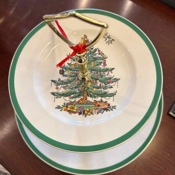Spode Double Tier Serving Tray