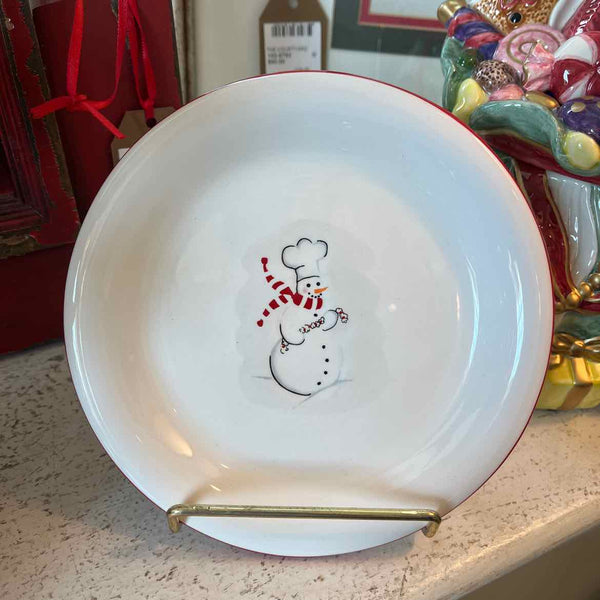 Four Williams Sonoma Appetizer Plates
