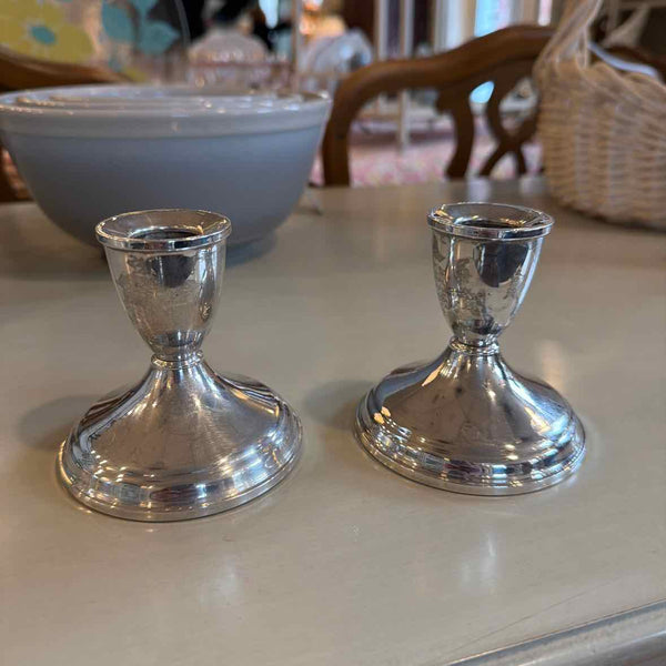 Pr. Sterling Candleholders
